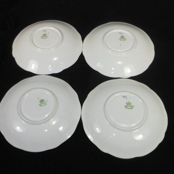 4 Vintage Saucers. Aynsley U.K. #982 - Picture 6 of 8